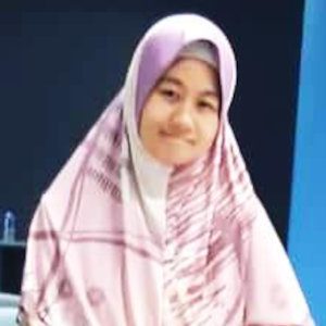 Aida Afiya Ahmad menyambung pengajian Asasi Sains di Kolej Universiti Widad, Kuantan Pahang